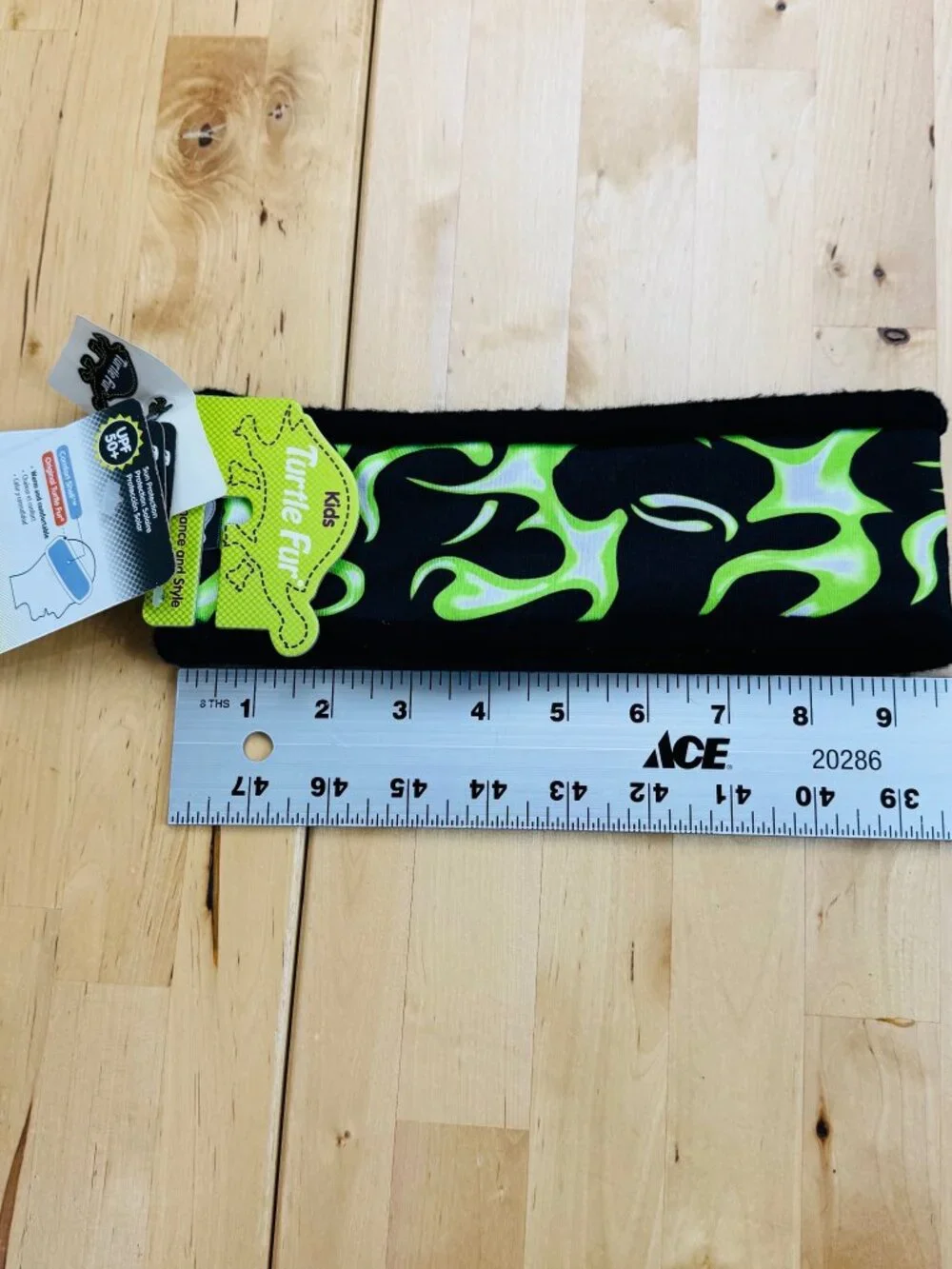 Turtle Fur Fleece Bandula Headband Black Green Dragons Breath Winter Comfort
